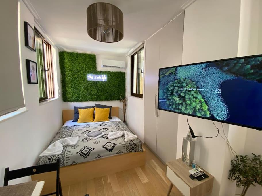 Downtown 22Sqm Green Nest King-Size Bed Athen Eksteriør bilde